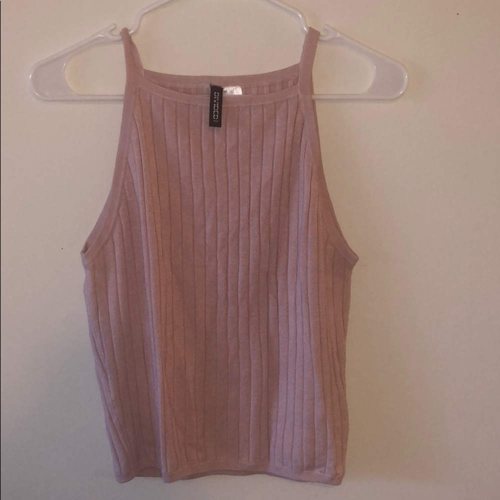 Blush pink blouse